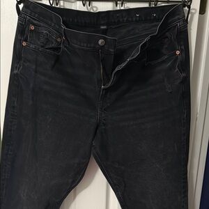 American Eagle Outfitters Black 90s Skinny Jeans with Soft Finish